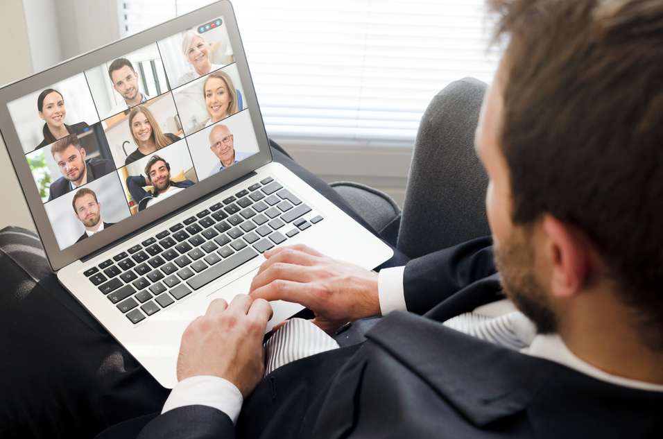 Video Conference with Multiple Employees